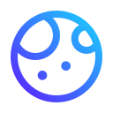 luna llena icon