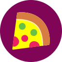 porción de pizza icon