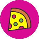 porción de pizza icon