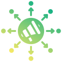 distribución icon