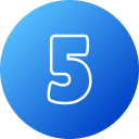 número 5 icon