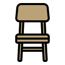 silla del comedor icon