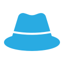 sombrero de fieltro icon