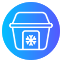 caja de hielo icon