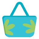 bolsa de playa icon