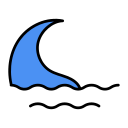 olas de agua icon