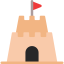 castillo de arena icon