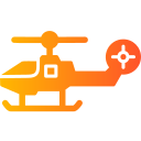 helicóptero de combate icon