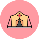 campo de refugiados icon