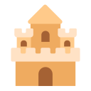 castillo de arena icon