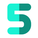 número 5 icon