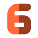 número 6 icon