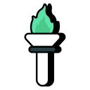 lámpara de fuego icon