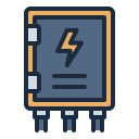 panel electrico icon