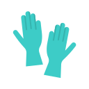 guantes de la mano