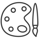 Drawing palette 