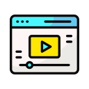 anuncio de vídeo icon