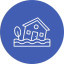 casa inundada icon