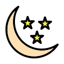 luna y estrellas