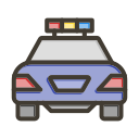 coche de policía icon