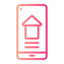 휴대전화 icon