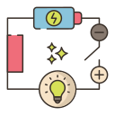 circuito eléctrico icon