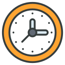 reloj de pared icon