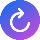 flecha circular icon