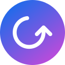 flecha circular icon