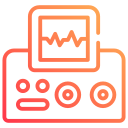 máquina de electrocardiograma