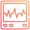 máquina de electrocardiograma