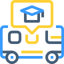 autobús escolar icon