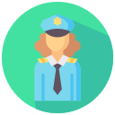 mujer policía icon