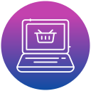 las compras en línea icon