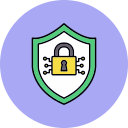 la seguridad cibernética icon