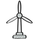 turbina eólica icon