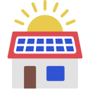 casa solar icon