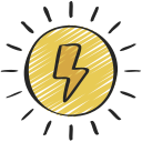 energía solar icon