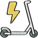 scooter electrico icon