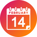 14 de febrero icon