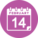 14 de febrero icon