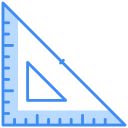 escala triangular icon