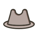 sombrero de fieltro