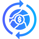 economía circular icon