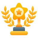 estrella del trofeo icon