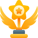 estrella del trofeo icon