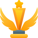 estrella del trofeo icon