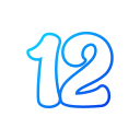 número 12 icon