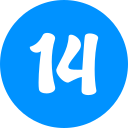 número 14 icon