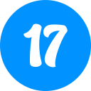 número 17 icon